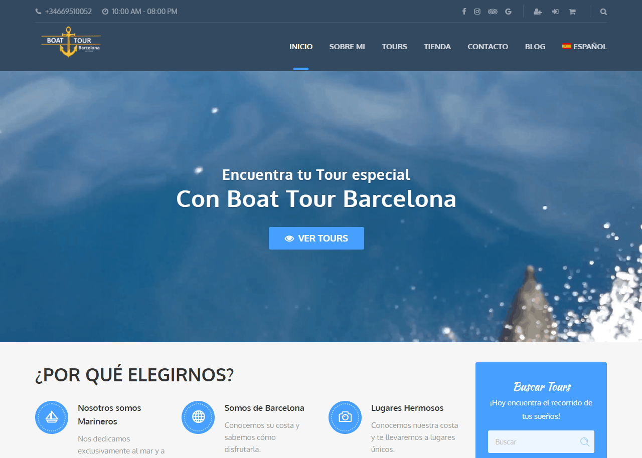 Boat Tour Barcelona